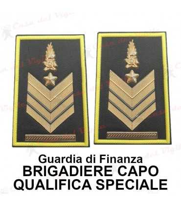 Tubolari Guardia di Finanza BRIGADIERE CAPO QUALIFICA SPECIALE - Coppia gradi GDF