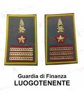 Tubolari Guardia di Finanza LUOGOTENENTE - Coppia gradi GDF