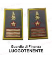 Tubolari Guardia di Finanza LUOGOTENENTE - Coppia gradi GDF