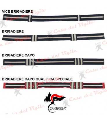 Soggolo completo di galloni per Berretto Carabinieri Vice Brigadiere Capo Qualifica Speciale CC
