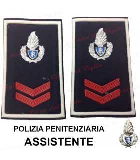 Tubolari ASSISTENTE di Polizia Penitenziaria - Coppia gradi da DIVISA