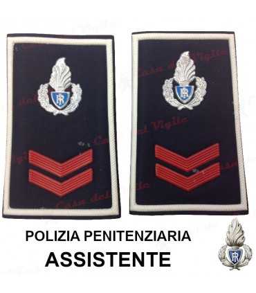 Tubolari ASSISTENTE di Polizia Penitenziaria - Coppia gradi da DIVISA
