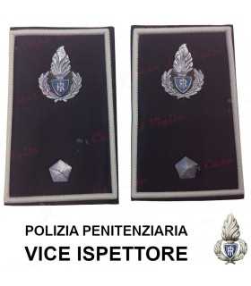 Tubolari VICE ISPETTORE di Polizia Penitenziaria - Coppia gradi da DIVISA