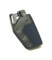 2PS04 - Fondina Vega Holster Polizia di Stato in cordura BLU da fianco con passante in polimero