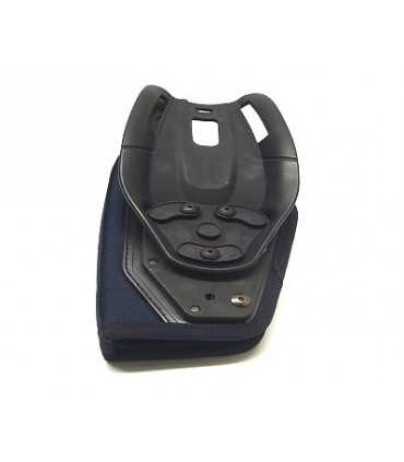 2PS04 - Fondina Vega Holster Polizia di Stato in cordura BLU da fianco con passante in polimero