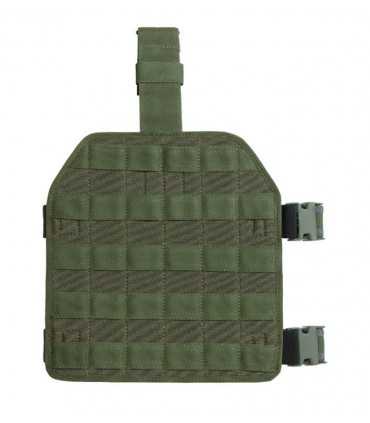 2SM01 - Piattaforma cosciale in cordura con Sistema Molle Verde o Nero
