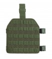 2SM01 - Piattaforma cosciale in cordura con Sistema Molle Verde o Nero