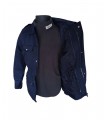 Blue Saharan camouflage operational jacket with removable internal padding