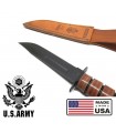 Coltello commemorativo KaBar Vietnam 9139 con fodero in cuoio US ARMY