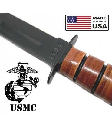 Coltello KaBar USMC Iraq I Freedom 9128 US ARMY con fodero in cuoio
