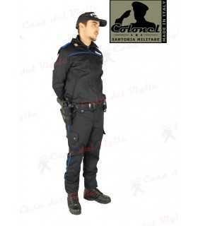 Complete uniform type operational suit BLACK Saharan jacket and operational trousers Security Guard
