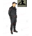Complete uniform type operational suit BLACK Saharan jacket and operational trousers Security Guard