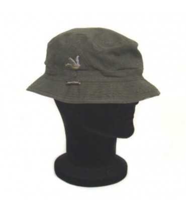 WATER RESISTANT HAT WITH GOOSE BROOCH