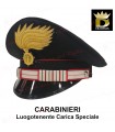 Berretto Carabinieri completo DIADEMA LUOGOTENENTE CARICA SPECIALE CARABINIERE CC