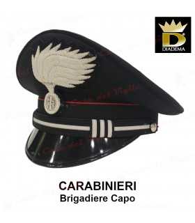 Berretto Carabinieri Completo DIADEMA BRIGADIERE CAPO CARABINIERE CC