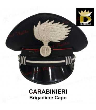 Carabinieri Cap Complete DIADEMA BRIGADIERE CHIEF CARABINIERE CC