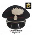 Berretto Completo Carabiniere DIADEMA BRIGADIERE CARABINIERI con Soggolo e Galloni CC