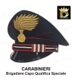 Berretto DIADEMA BRIGADIERE CAPO QS QUALIFICA SPECIALE CARABINIERI