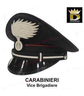 Full Cap Carabiniere DIADEMA VICE BRIGADIERE CARABINIERI with Subject and Gallons CC