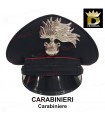 Berretto DIADEMA CARABINIERI APPUNTATO Fregio Metallo Soggolo e Galloni in Tessuto Carabinieri CC