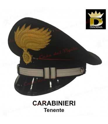 Carabinieri cap DIADEMA LIEUTENANT CARABINIERE complete with wimple and CC chevrons