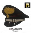 Carabinieri cap DIADEMA LIEUTENANT CARABINIERE complete with wimple and CC chevrons