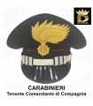 Carabinieri cap DIADEMA LIEUTENANT COMPANY COMMANDER complete CC