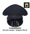 Neutral DIADEMA Carabinieri cap bare with only ribbed and leather wimple for Carabiniere CC