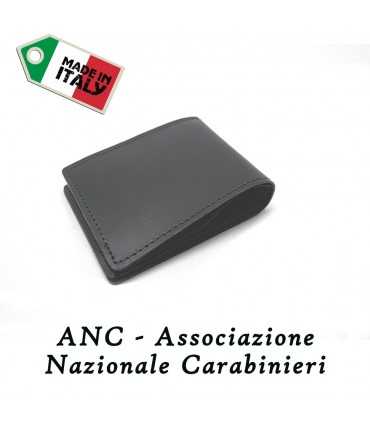 Portafoglio Vega Holster 1WE125 con placca in metallo ANC associazione nazionale carabinieri pattina estraibile