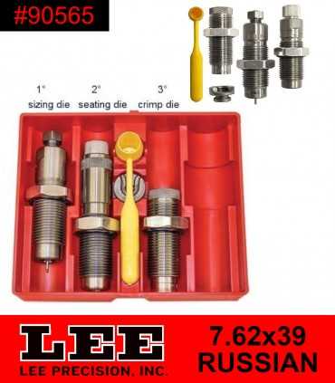 90565-Lee Precision-pacesetter-3-Dies-7.62X39-Russian-set-matrici-set-matrici