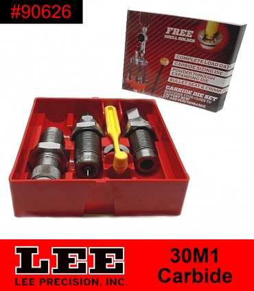 3 DIE SET 30M1 CARBIDE LEE PRECISION