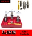 90626 - LEE 3 DIE SET 30M1 CARBIDE