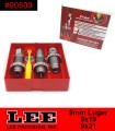 90509 - LEE 3 DIES SET 9MM LUGER CARBIDE CALIBRO 9X21 9X19