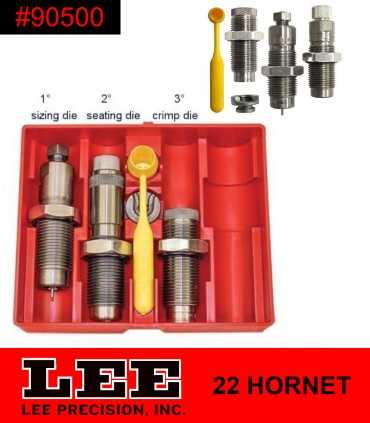 90500 - LEE Precision Pacesetter 3 Dies 22 Hornet kit