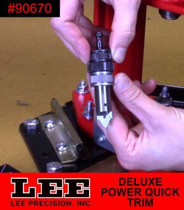 LEE 90670 DELUXE POWER QUICK TRIM fresa