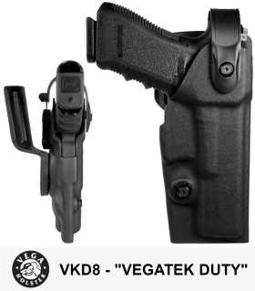 VKD8 - Vegatek Duty: thermo-molding professional holster