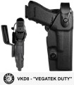 VKD8 - Vegatek Duty: thermo-molding professional holster