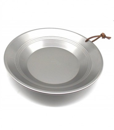 Padella rigata Estwing da 30 cm in acciaio per setaccio minerali