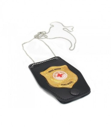 Porta placca Vega a collana 1WB117 Croce Rossa Italiana