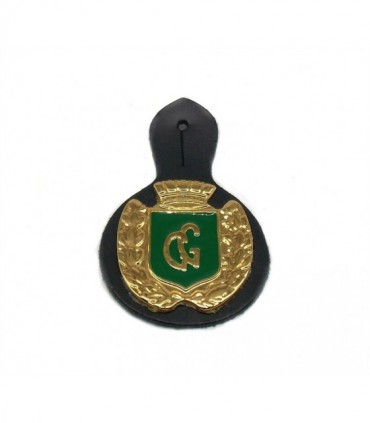 Pendif con placca Guardia Giurata fondo verde