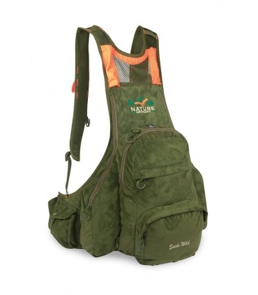 Zaino Gilet Trisacca Nature Suede Wild verde