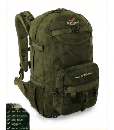Zaino Nature Suede verde 28 litri