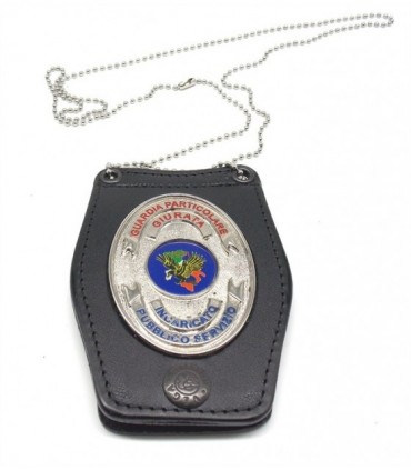 Porta placca da collo 1WB148 Incaricato Pubblico Servizio