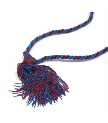 Cordoncino per calendario amaranto e blu