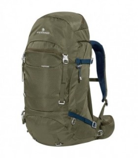 Zaino Ferrino Finisterre 48 litri verde oliva da trekking con sistema RECCO