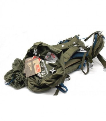 Zaino Ferrino Finisterre 48 litri verde oliva da trekking con sistema RECCO