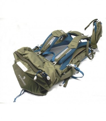 Zaino Ferrino Finisterre 48 litri verde oliva da trekking con sistema RECCO