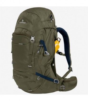 Zaino Ferrino Finisterre 48 litri verde oliva da trekking con sistema RECCO