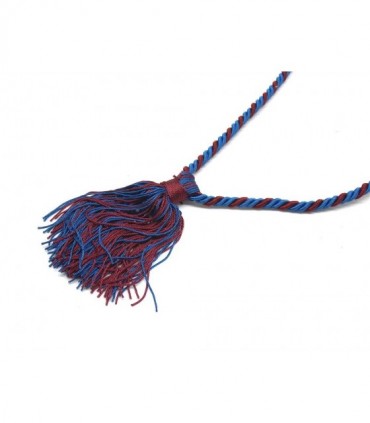 Cordoncino per calendario rosso e blu