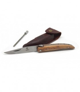 Coltello Mascu con affilatore e fodero
